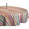 DII® 52" Round Summer Stripe Outdoor Tablecloth with Zipper